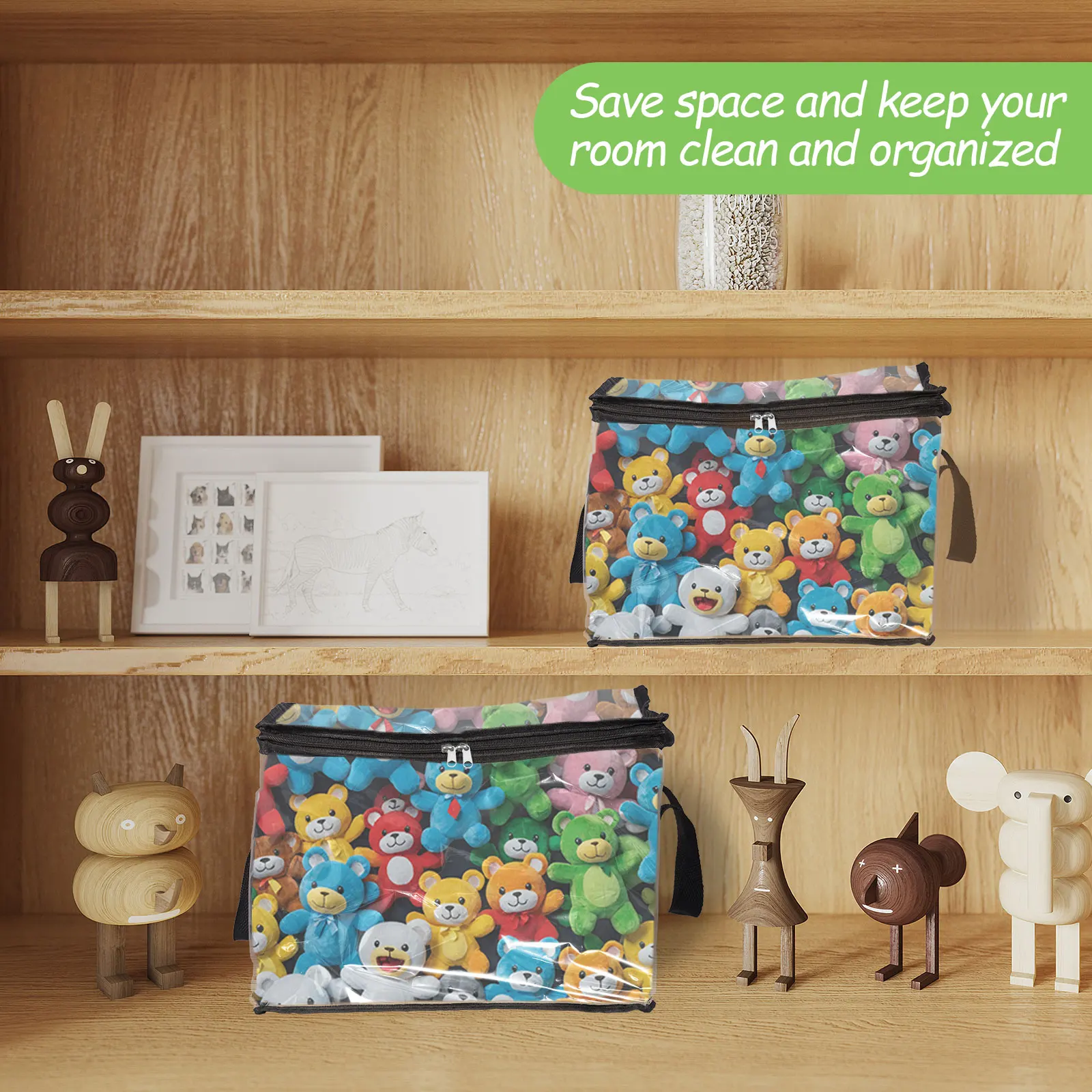 Transparent Toy Storage Bag La - Reusable Produce Bag review and price