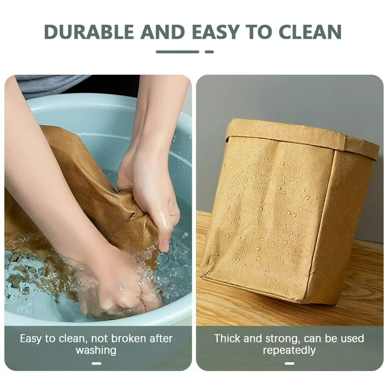 Kraft Paper Bag Washable Paper - Reusable Produce Bag review and price