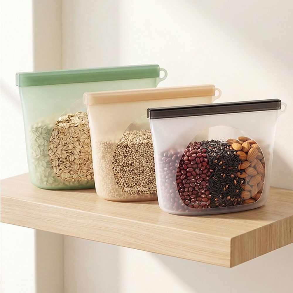 Silicone Food Preservation Bag - Reusable Produce Bag review and price