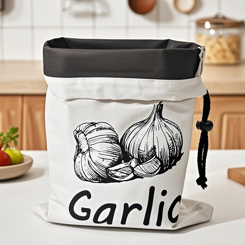 Garlic Onion Fruit Drawstring  - Reusable Produce Bag review and price