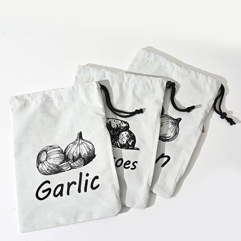 Garlic Onion Fruit Drawstring  - Reusable Produce Bag review and price