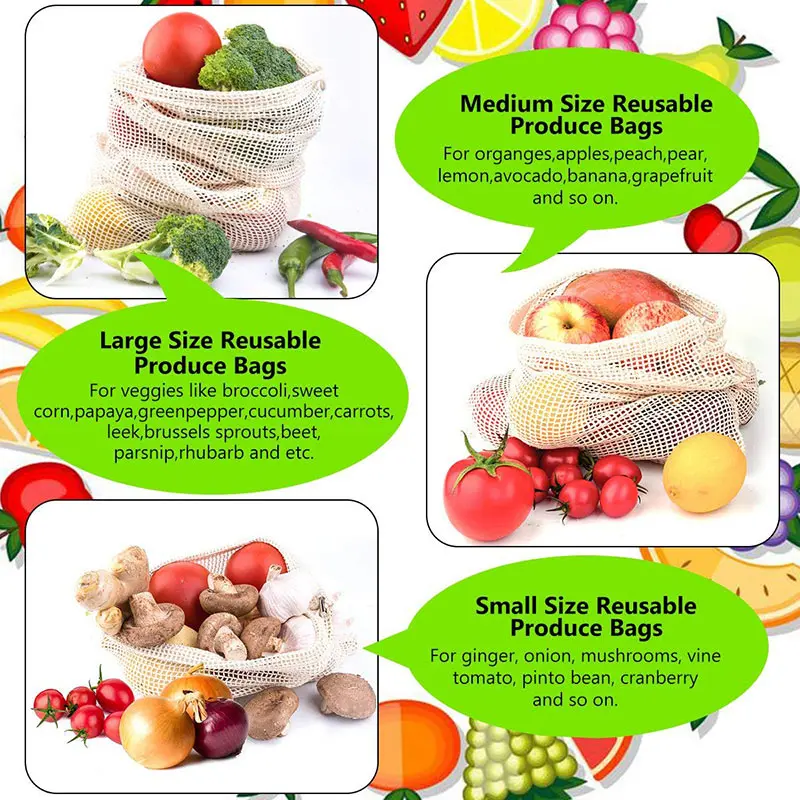 3 6 10pcs Reusable Produce Bag - Reusable Produce Bag review and price