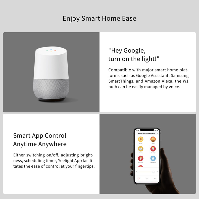 Yeelight GU10 W1 WiFi Smart LE - Yeelight Light Smart Bulb review and price