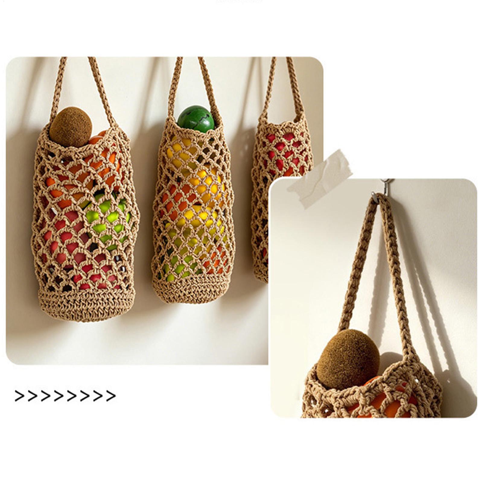 Boho Hand Woven Vegetable Stor - Reusable Produce Bag review and price